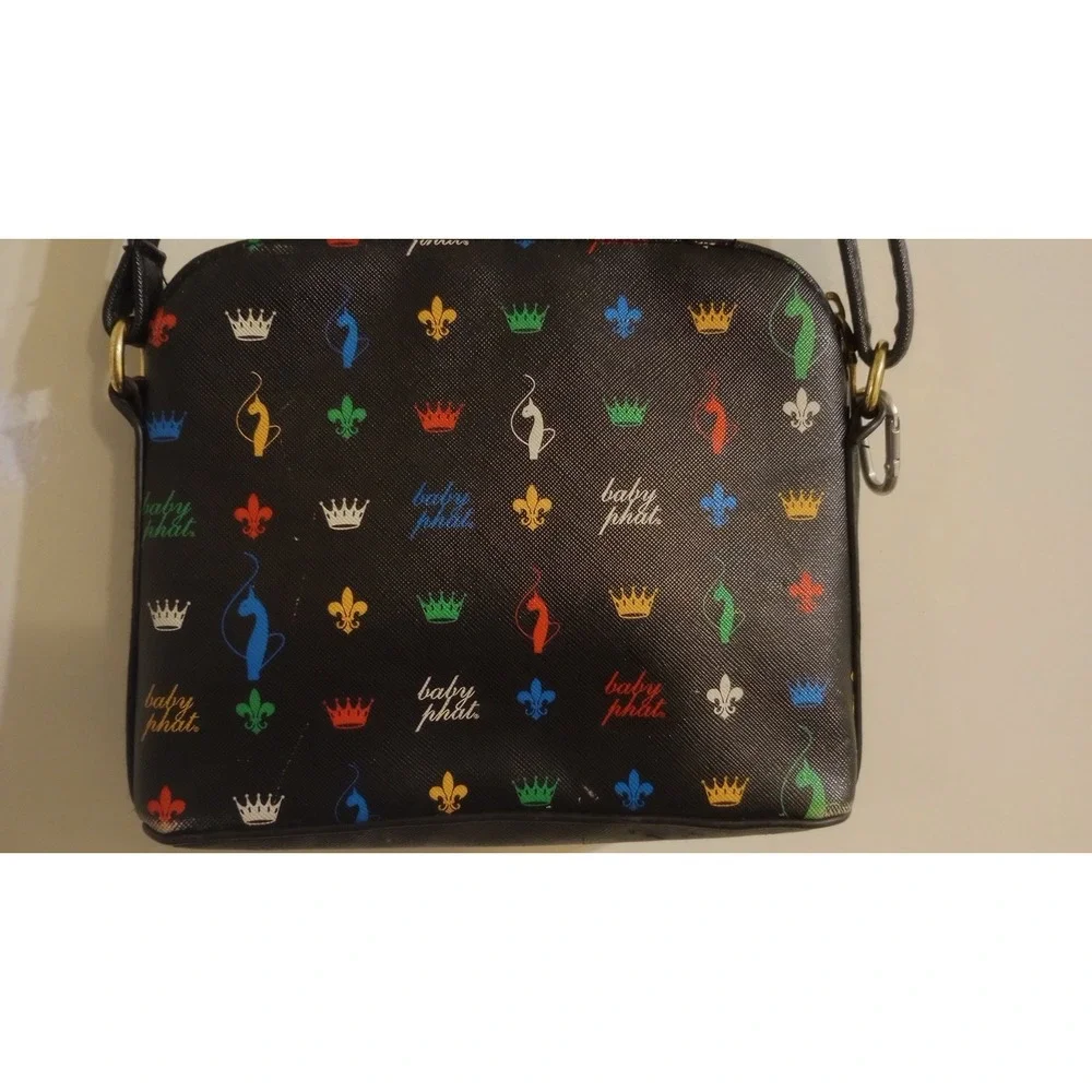 Y2K Vintage Baby Phat Rainbow Logo Purse‎ Handbag VGUC