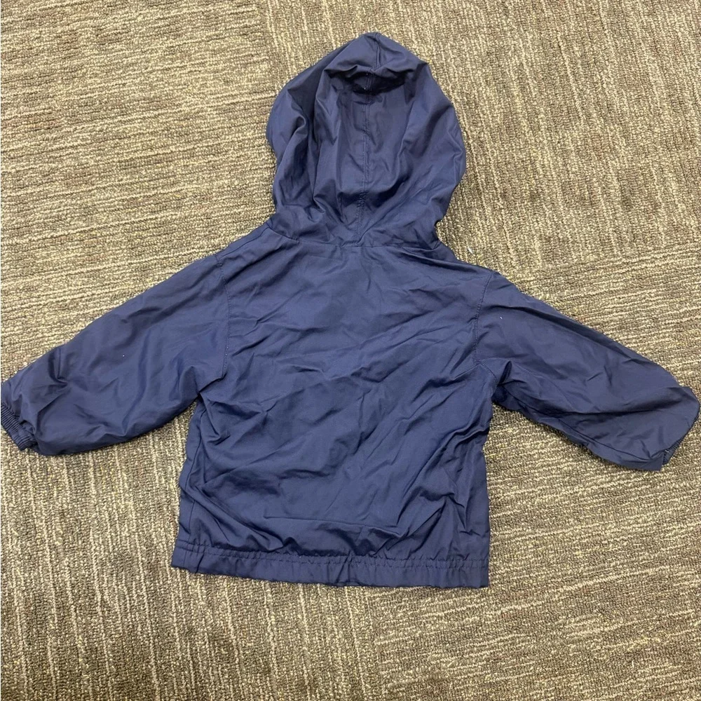 18M Kids Navy Blue WV Hooded Jacket