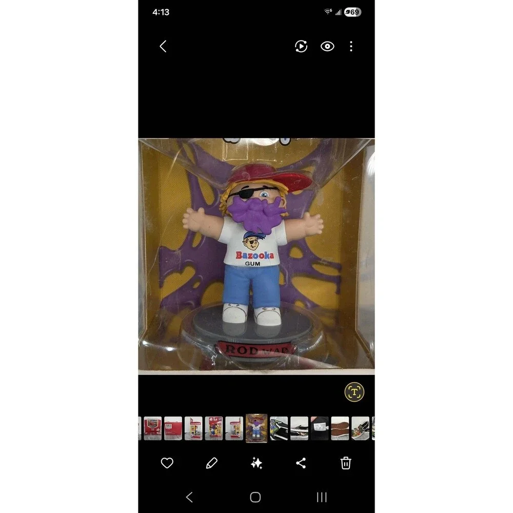 Garbage Pail Kids Rod Wad Vinyl Figure Loyal Subjects Classic Multicolor New
