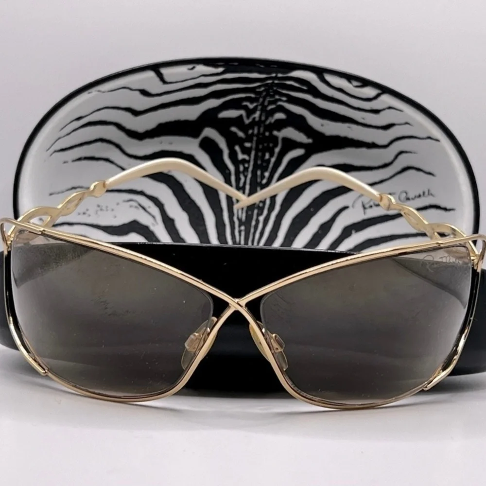 Roberto Cavalli sunglasses Women’s Oversized Designer Sunglasses - Gold