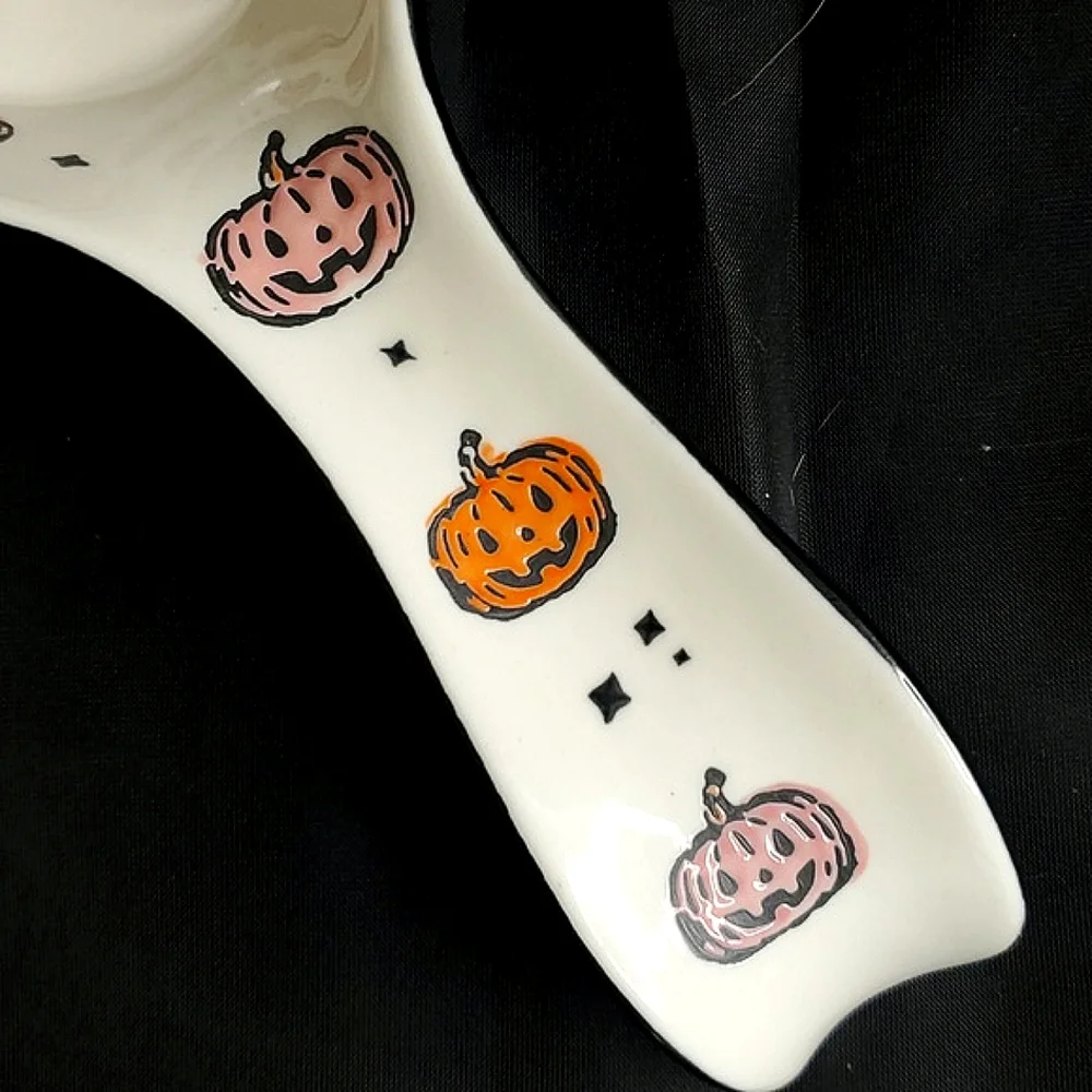 NEW- Halloween‎ Boo Spoon Rest