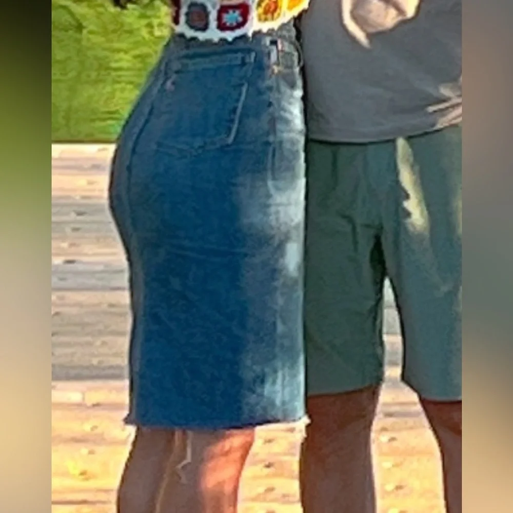 Levi's Blue Denim Jean skirt