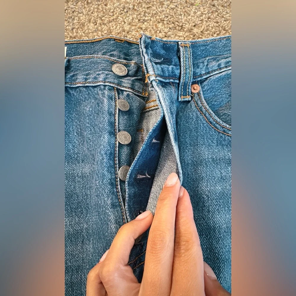 Levi's Blue Denim Jean skirt
