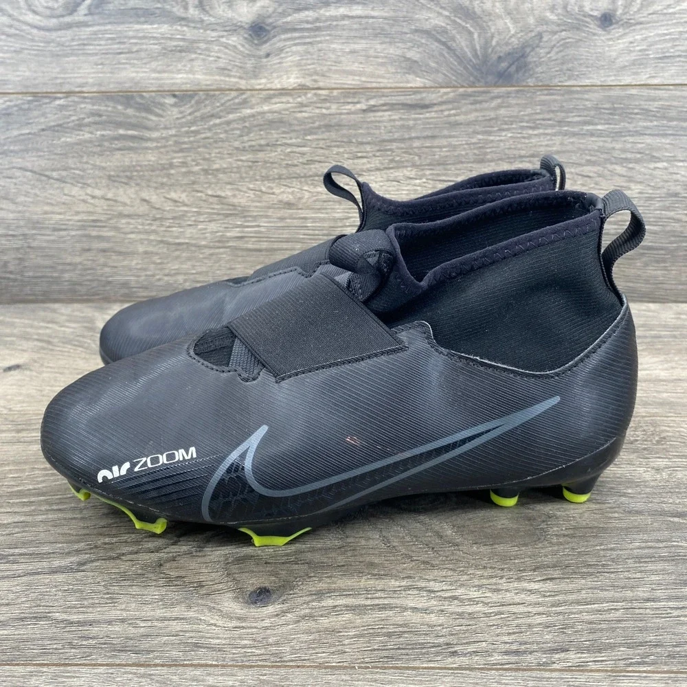 Nike Mercurial Zoom‎ Superfly 9 Soccer Cleats Size 5.5Y Black DJ5623 002
