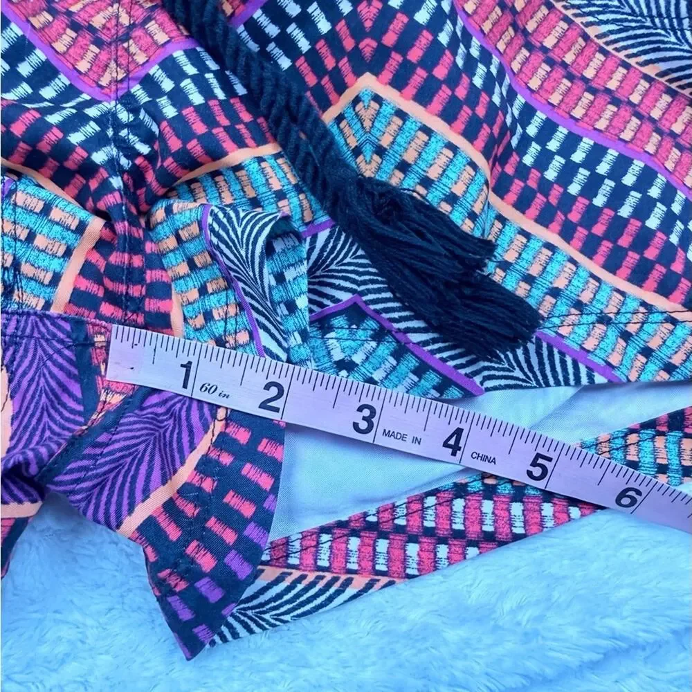 Roxy Multicolor Geometric Women's Athletic Shorts