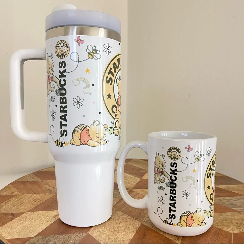 Hand Crafted cute disney tumbler