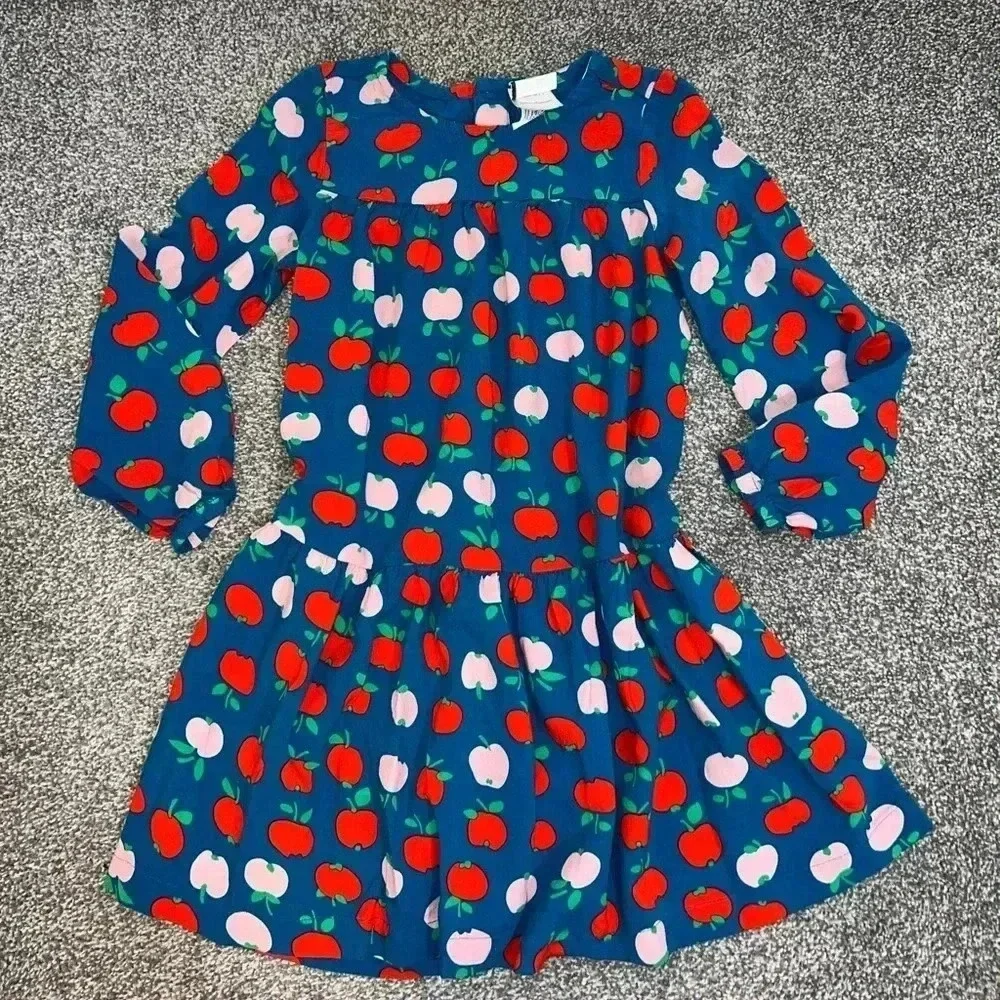 HANNA ANDERSSON APPLE DRESS 6-7 years