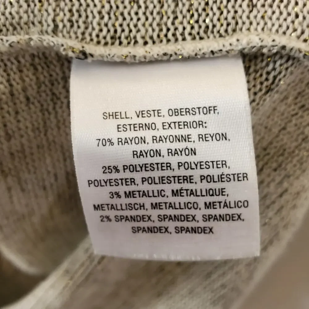 Deletta anthropologie metallic