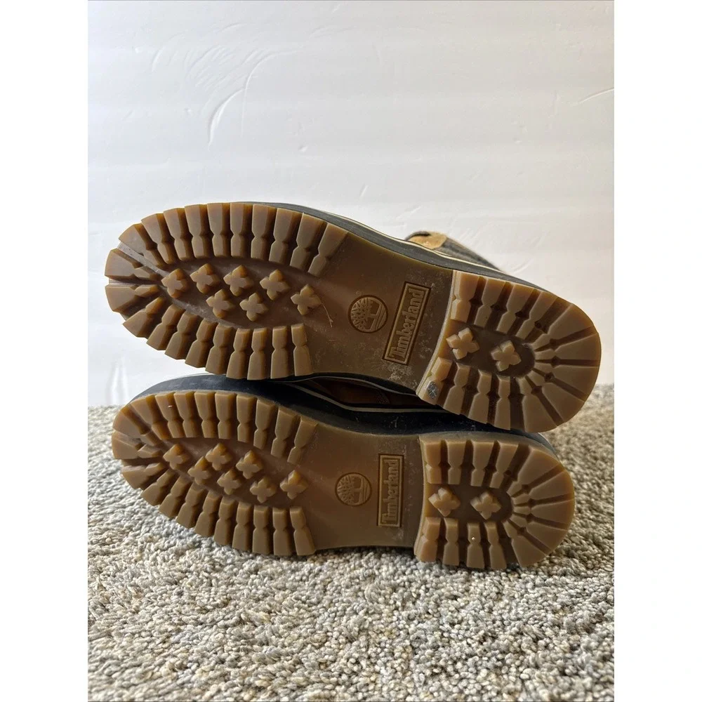 Timberland Men's Spruce Mountain Insulated Waterproof Boots Wheat Mid Size 9