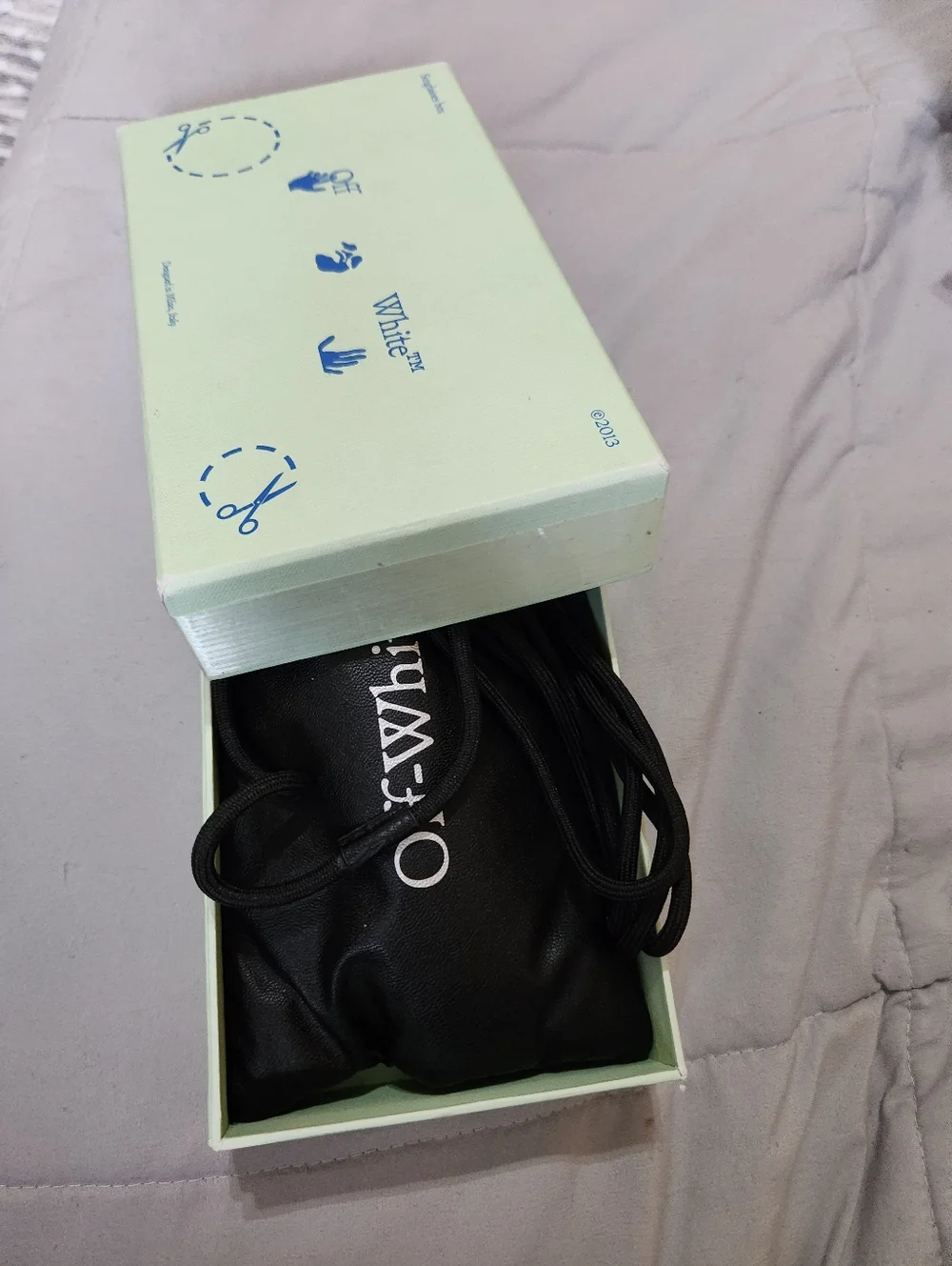 Off-White Baltimore Sunglasses Silver Metal