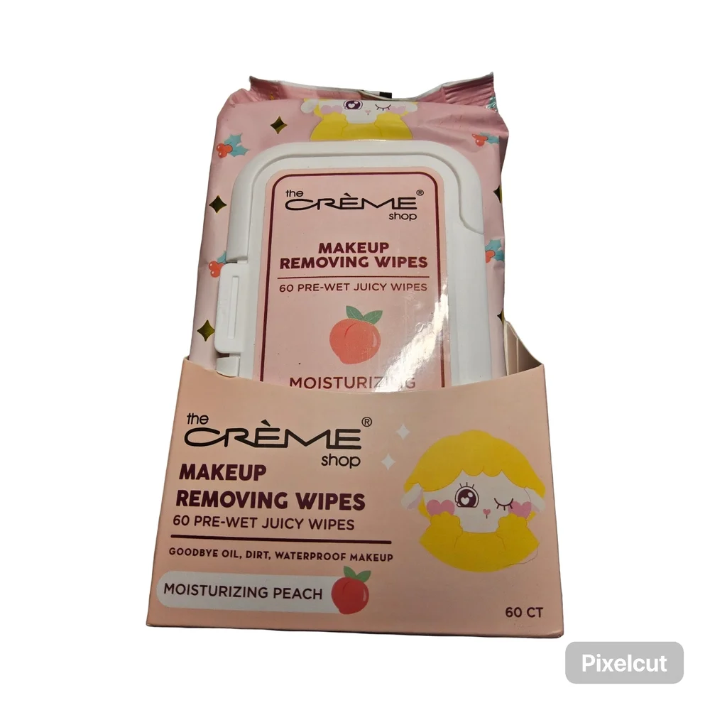 NWOT The Crème Shop Bunsle with 3D Mascara, lotion and makeup wipes