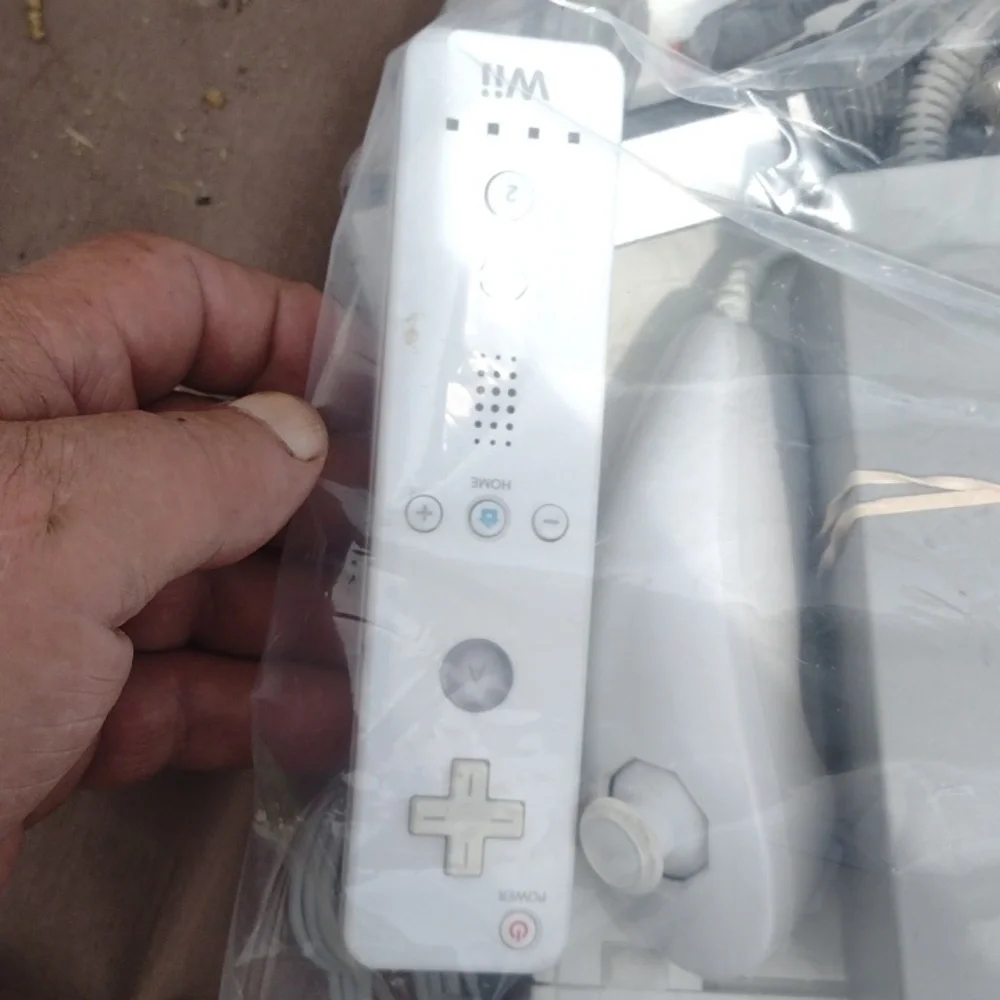 Wii Nintendo bundle white