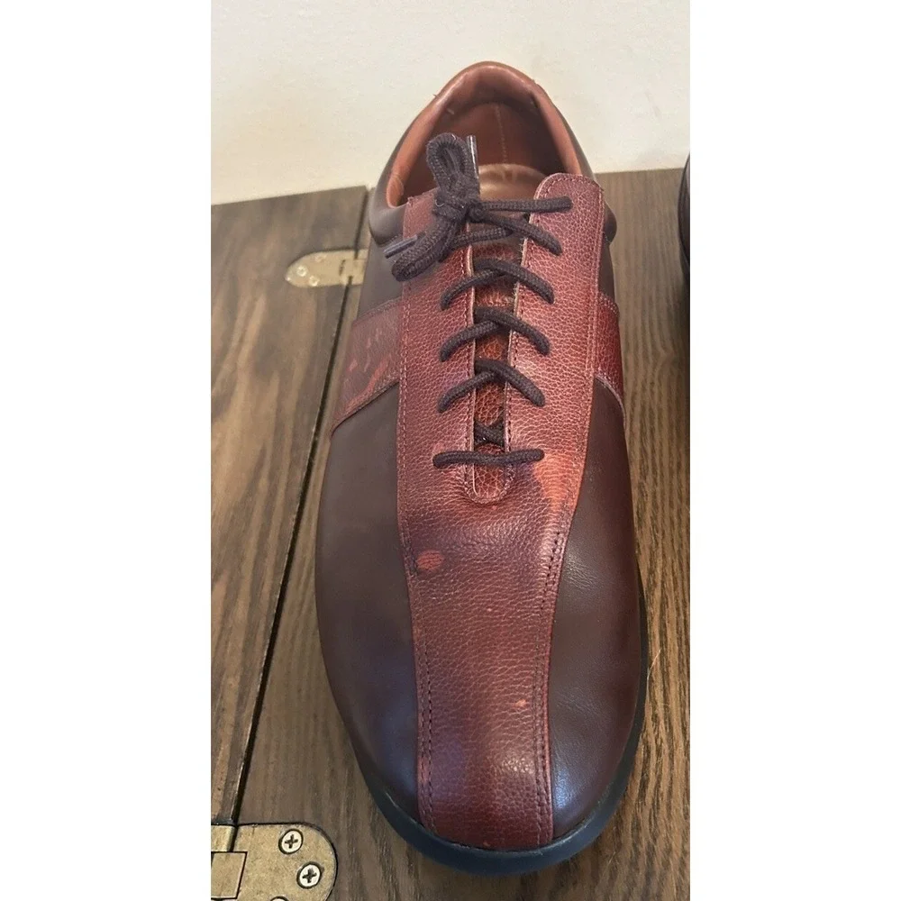 Allen Edmonds Passport Brown Leather Oxford Men's Size 12