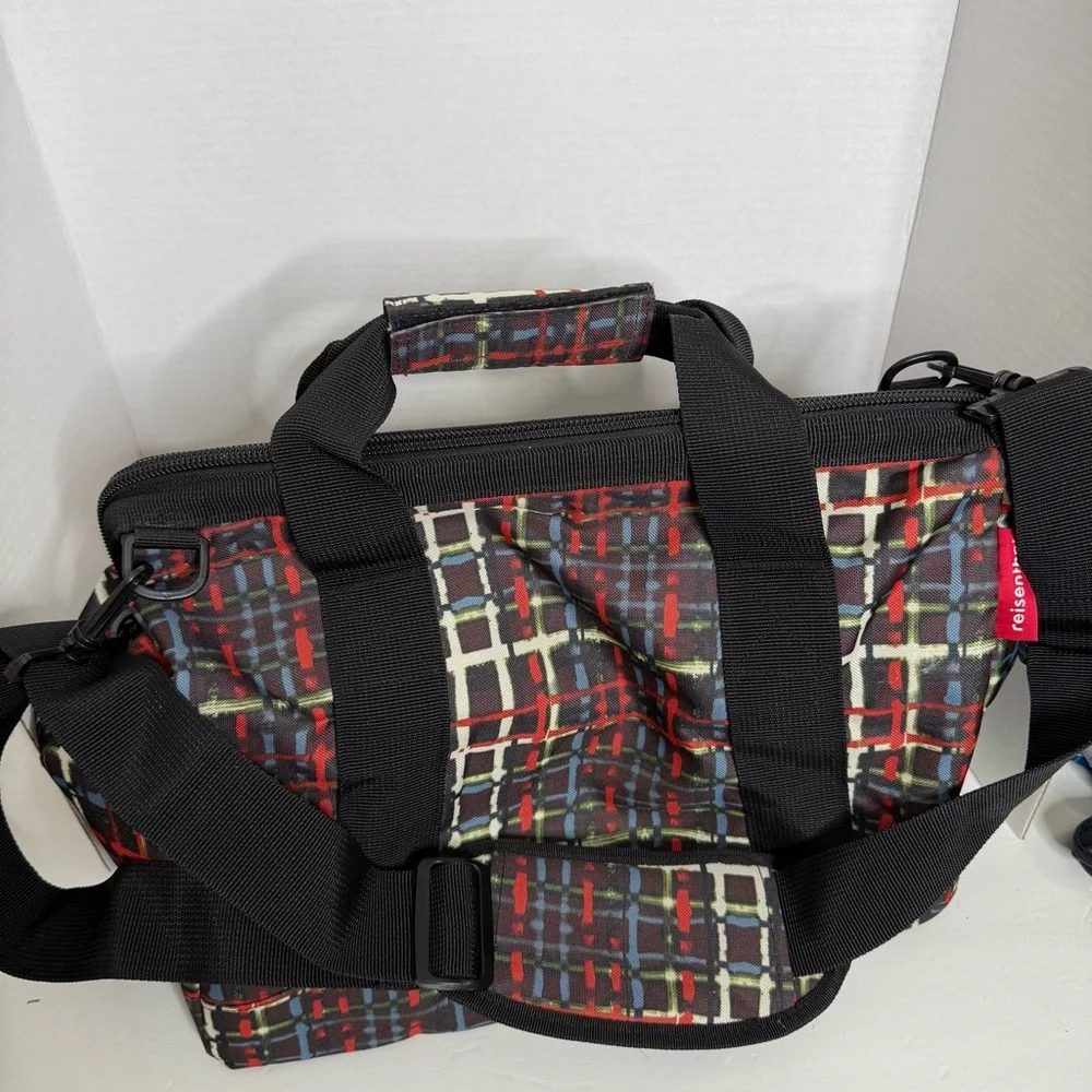 Reisenthel Red/Black Checkered Travel Bag