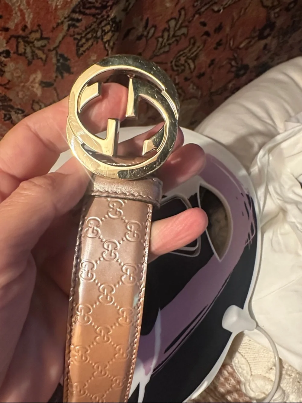 Gucci pink guccissima