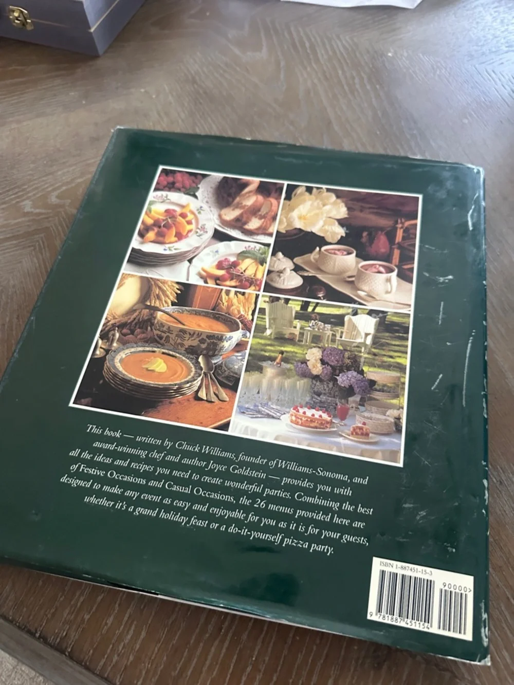 Williams Sonoma Entertaining Cookbook -