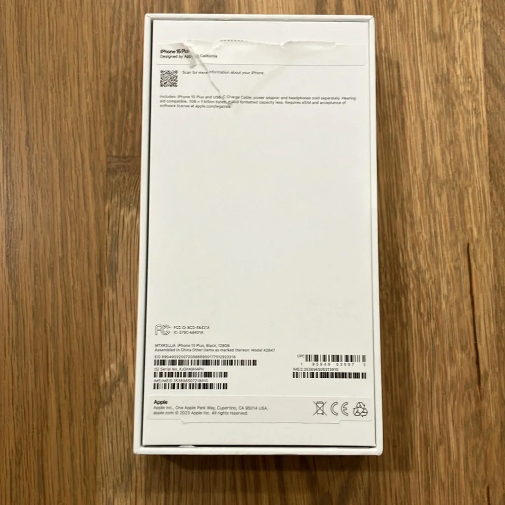 Apple only includes