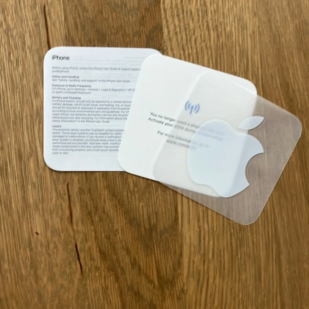 Apple only includes