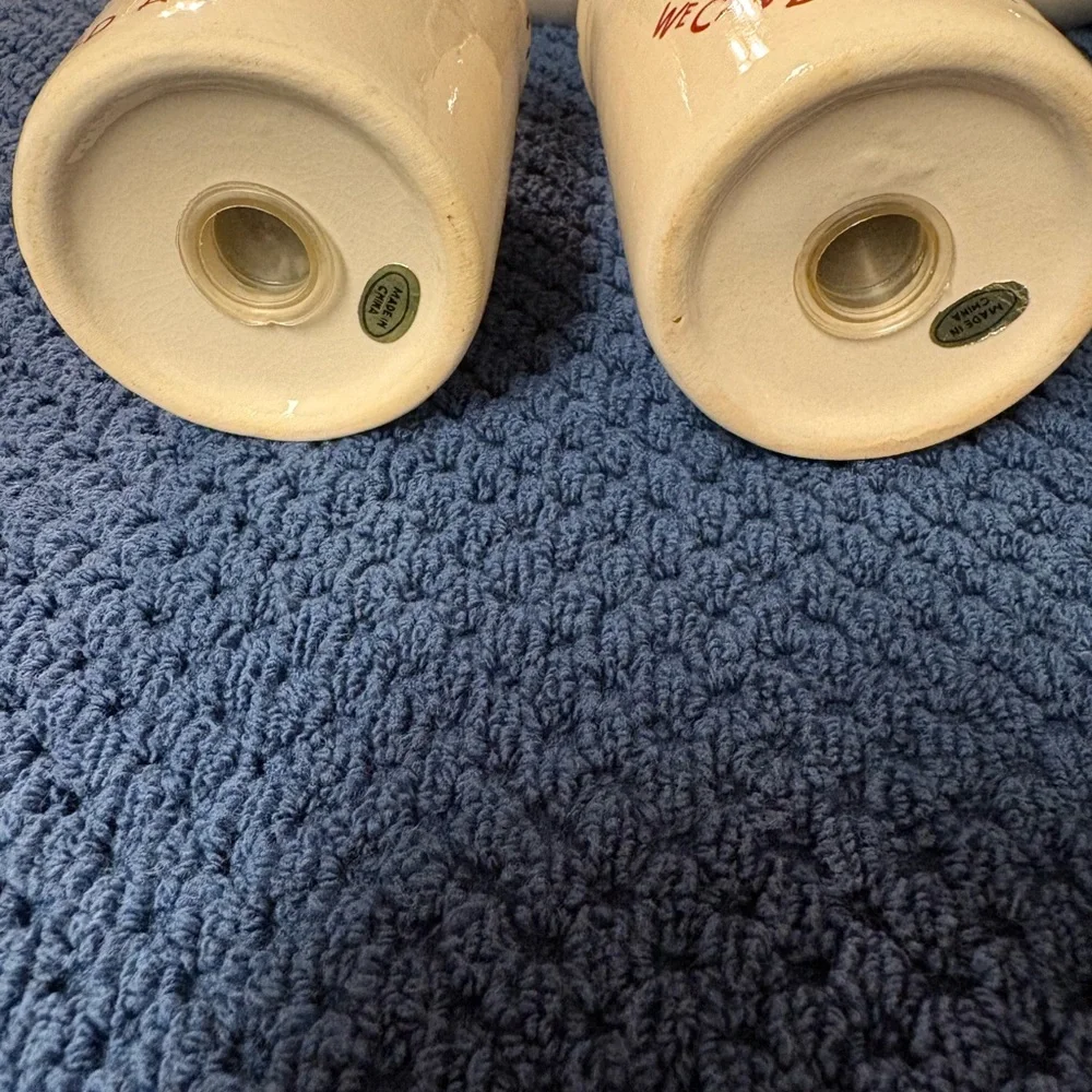We Can Build A Snowman - Sugar, Creamer, Salt and Pepper Set