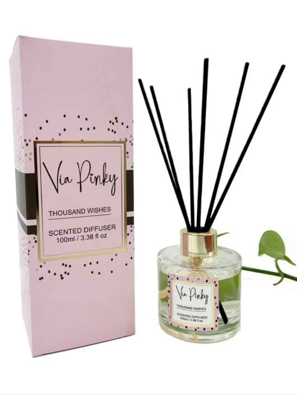 ✨ Luxe Reed Diffuser “Thousand Wishes” Elegant Home Fragrance Decor