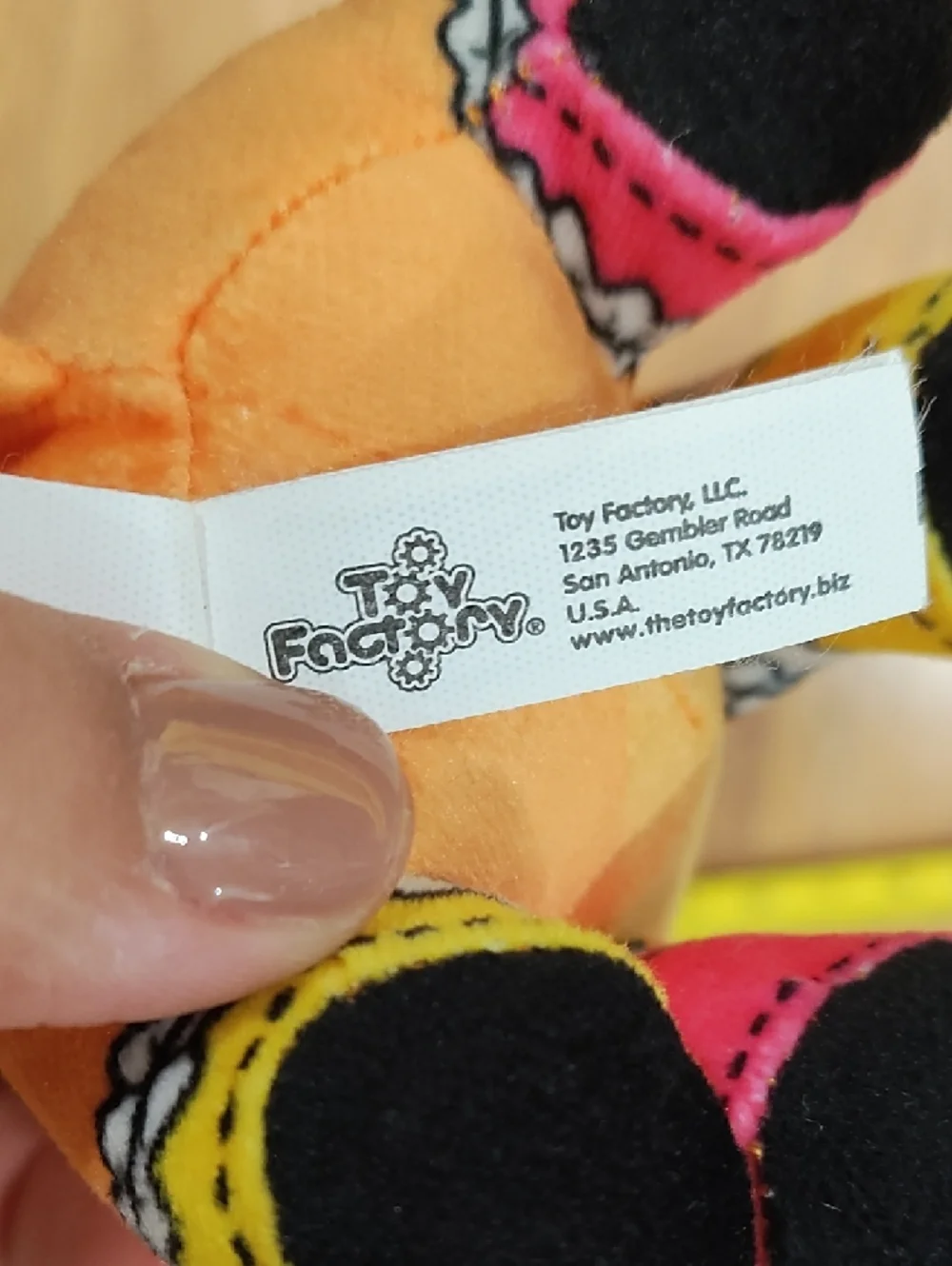 L.O.L. Surprise! Orange Plush Cat Toy with Purple Hair