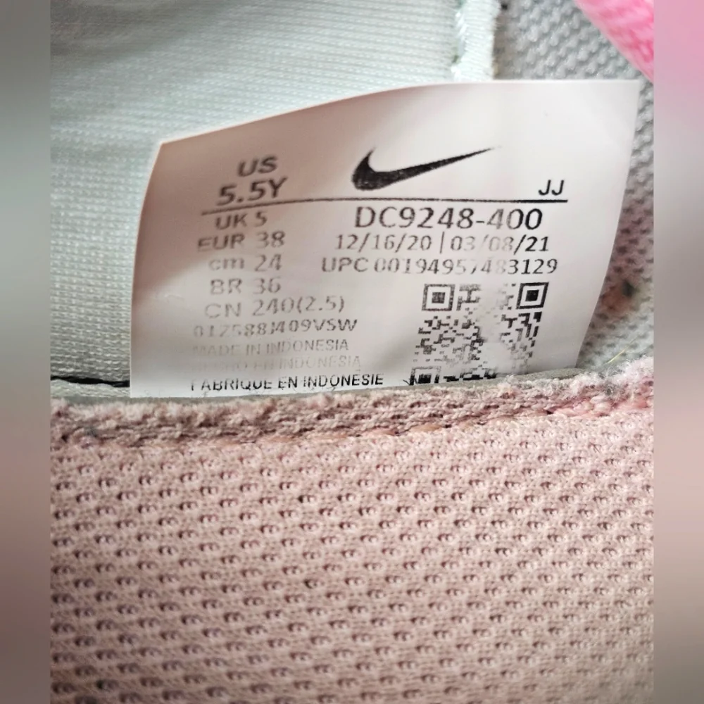 Nike Air Zoom Arcadia Glacier Blue Pink Melon Tint‎ (5.5Y/7W)