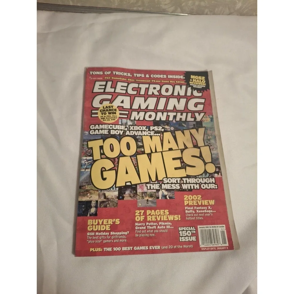 Electronic Gaming Monthly Issue # 150 BUYERS GUIDE Too Many Games | Silent Hill