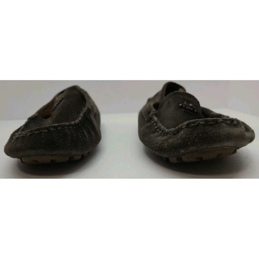 Coach Amber Brown Moccasins Coach New‎ York Carriage Logo Size 7.5 B