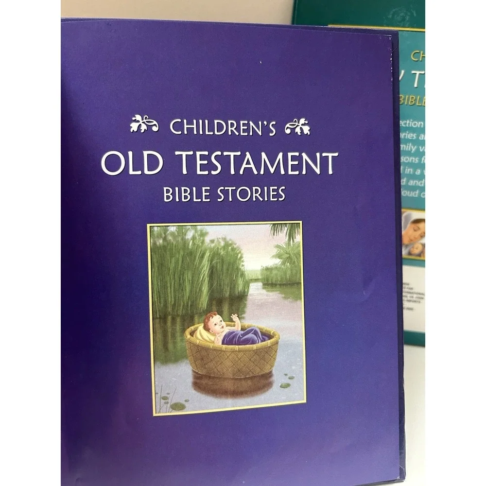 Set of 2 Children's Bible Stories The Clever Factory (HC 2015)