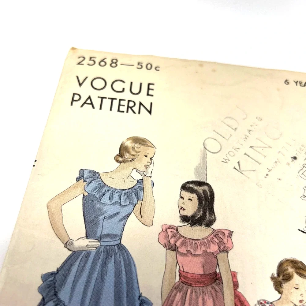 Vogue vintage pattern
