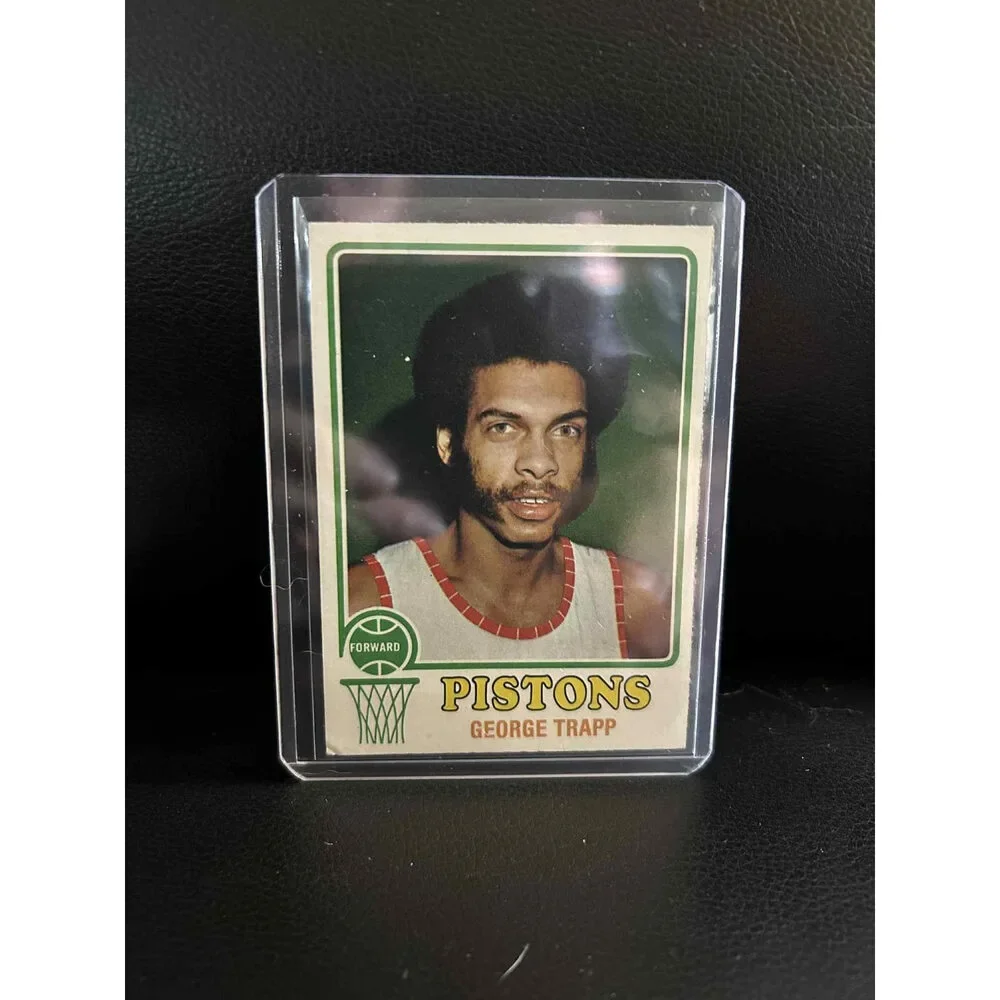 George Trapp #22 | 1973 Topps 1973 Topps Basketball Moderately Played