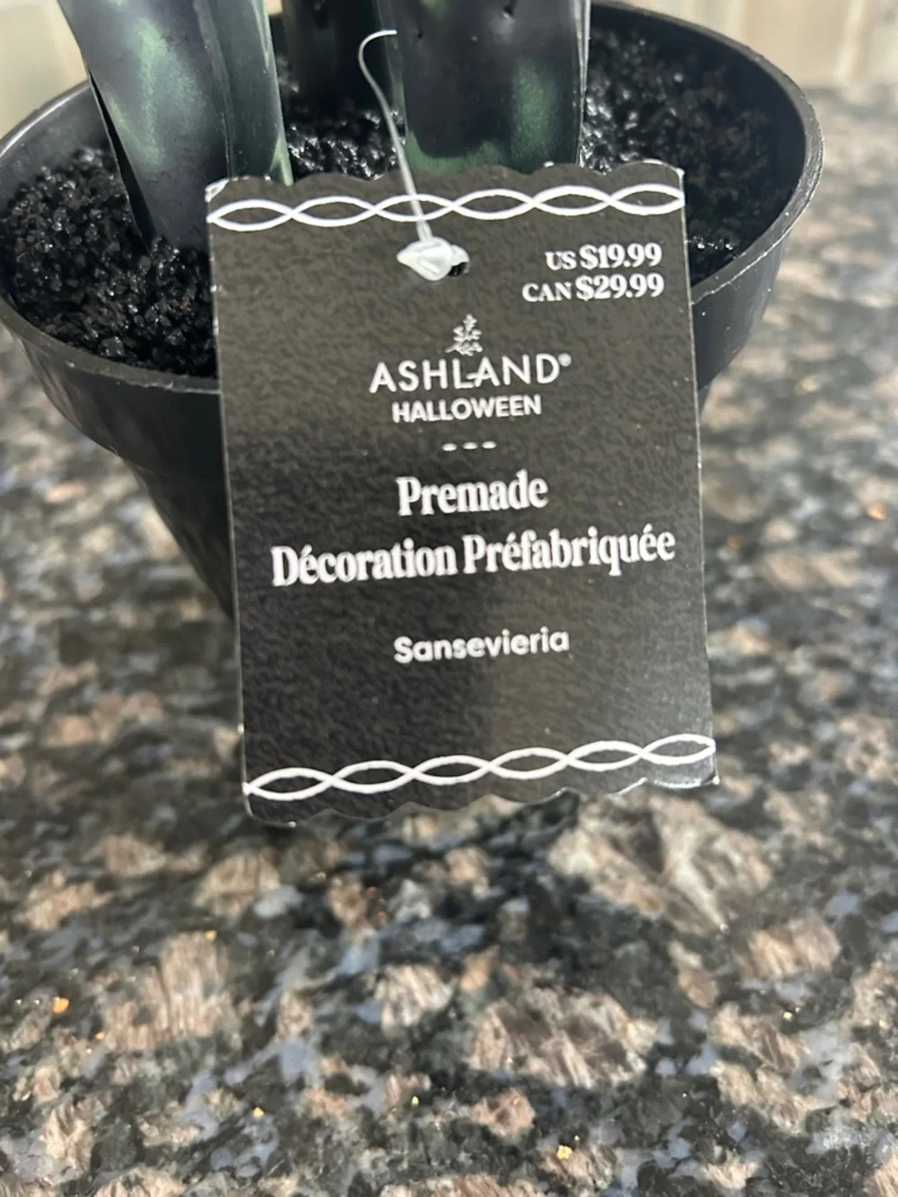 Ashland realistic sansevieria