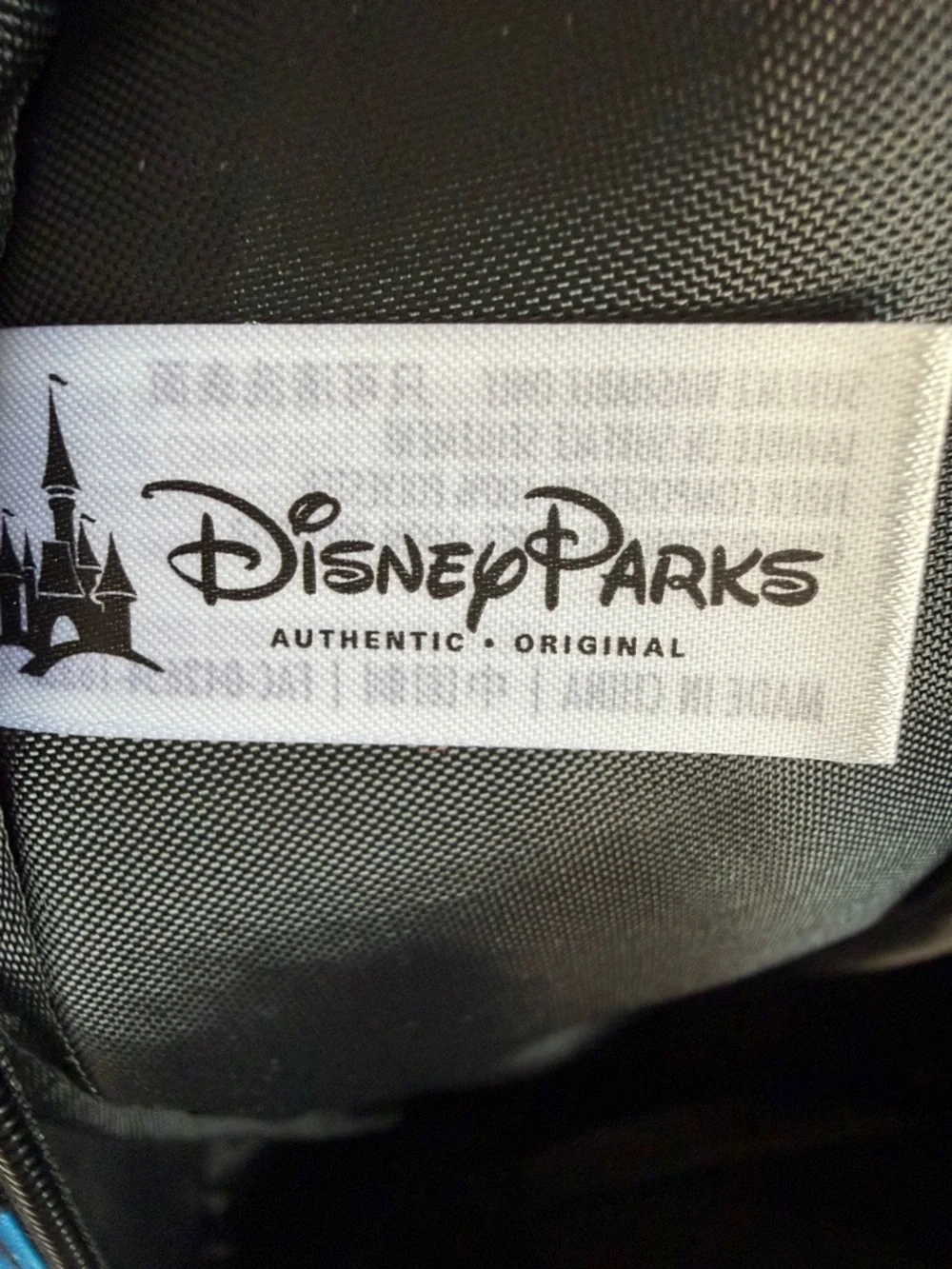 Disneyland Resort Exclusive Mickey Mouse Rainbow Face Backpack Embroidered EUC