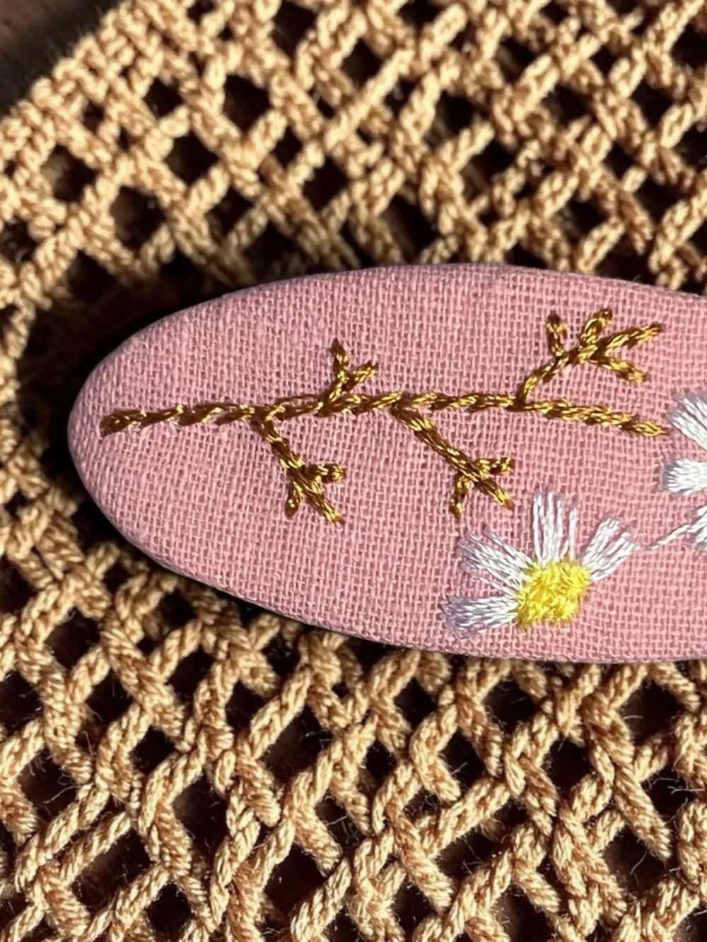 Handmade delicate pink