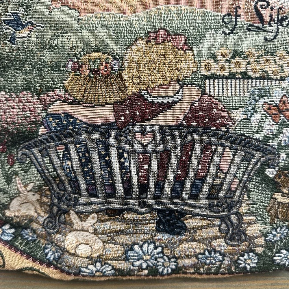 American Weavers stains fuzzies poking
