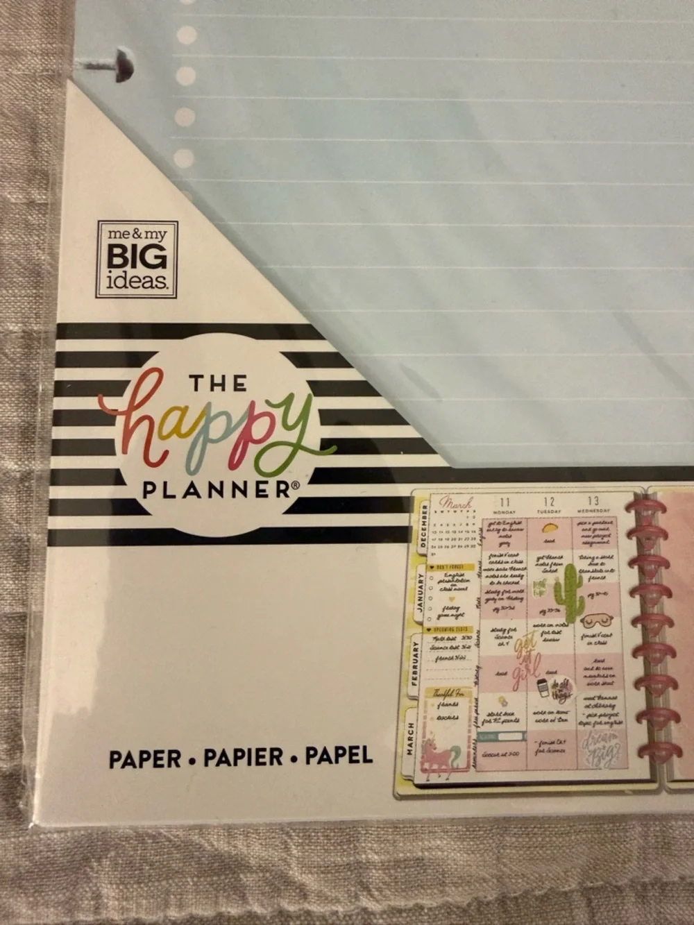 The Happy Planner Light Blue 