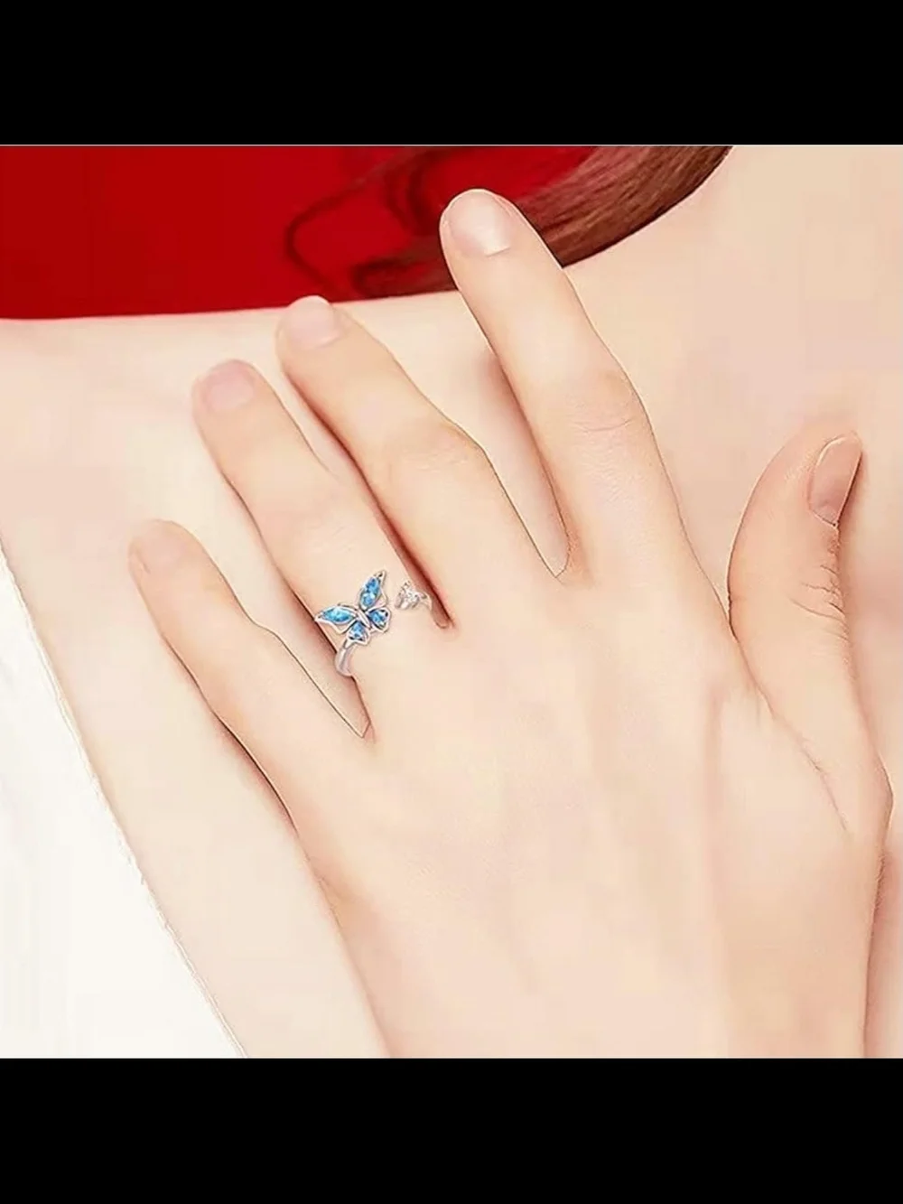 N/A blue cubic