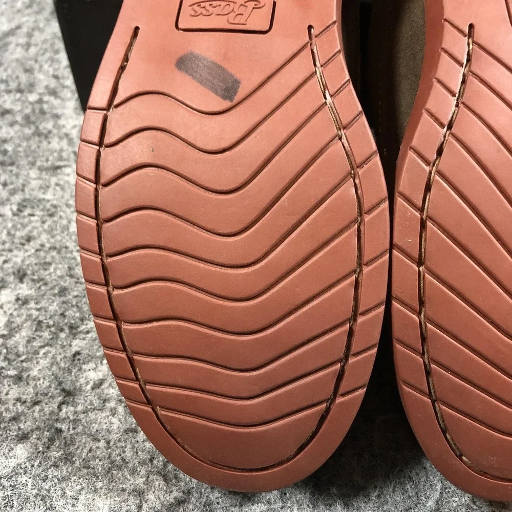 GH Bass Boys 4 Brown Suede Derby Dress Shoes Junior 2 0402-6939-211