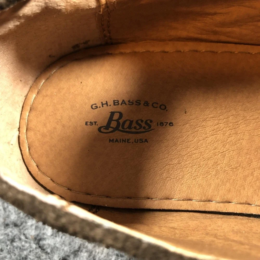 GH Bass Boys 4 Brown Suede Derby Dress Shoes Junior 2 0402-6939-211