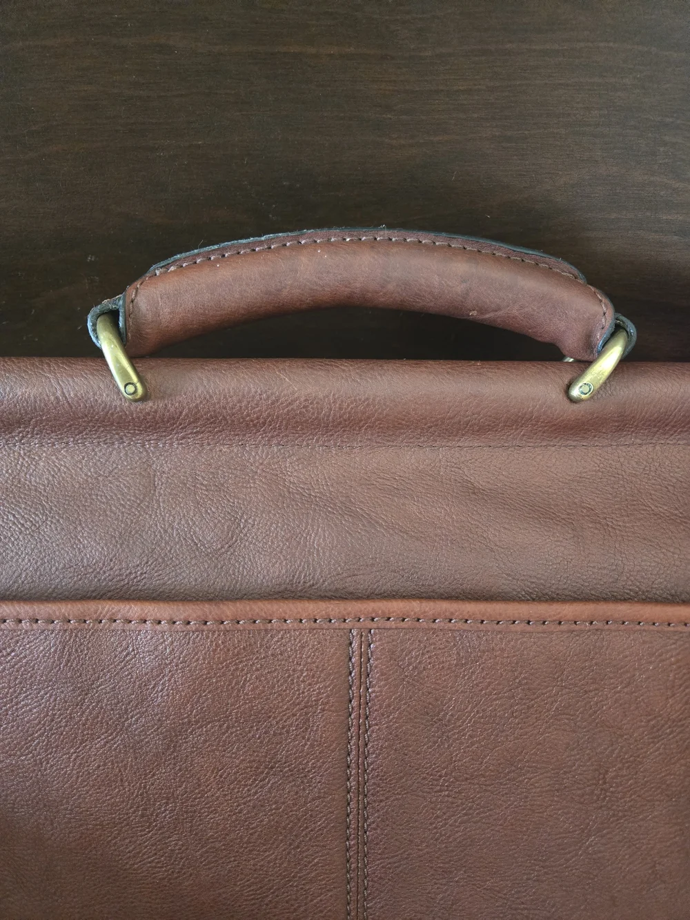 Timberland leather briefcase