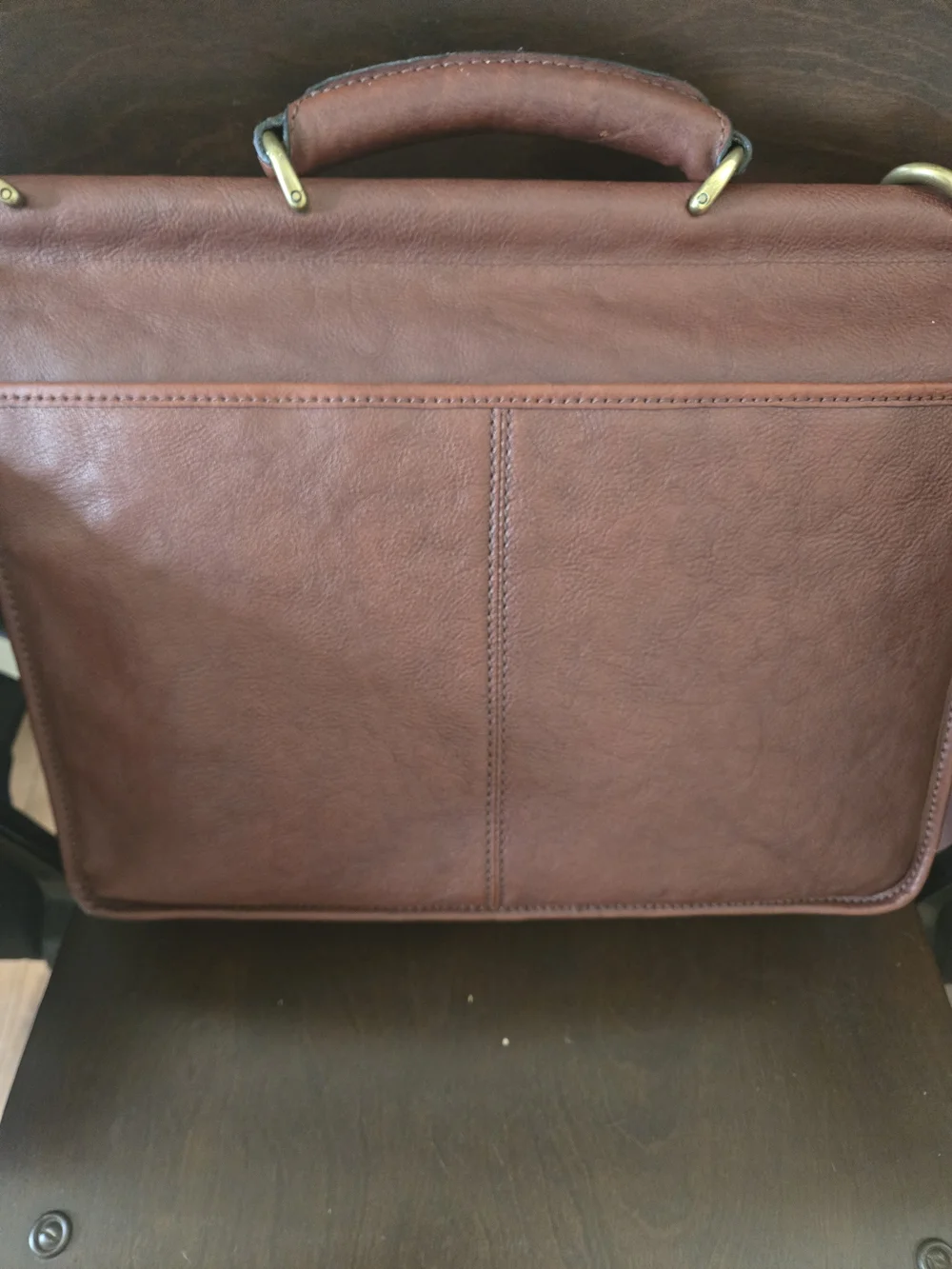 Timberland leather briefcase
