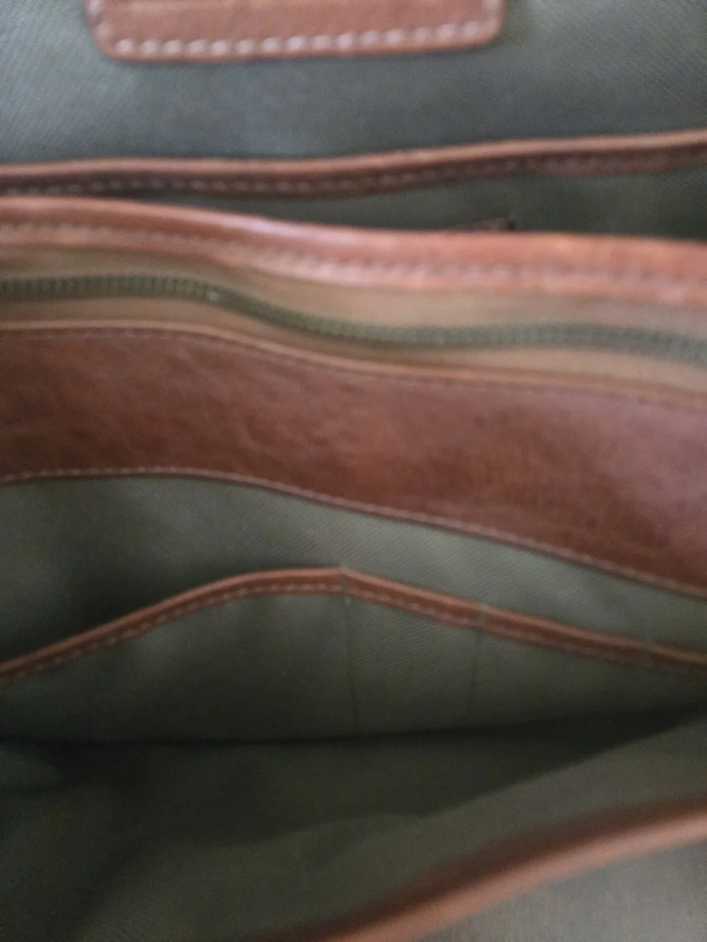 Timberland leather briefcase