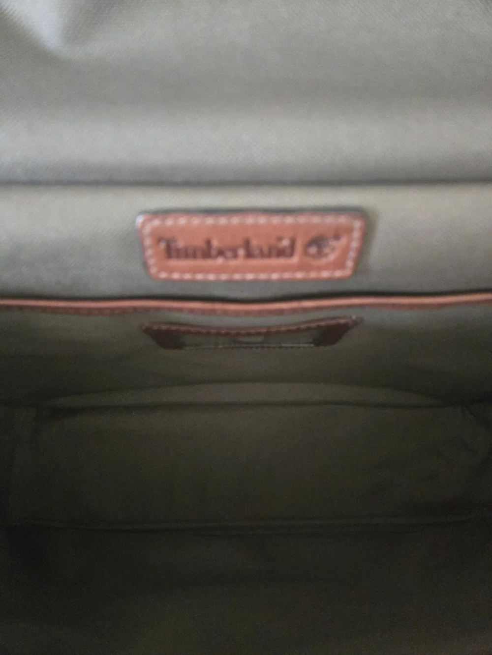 Timberland leather briefcase