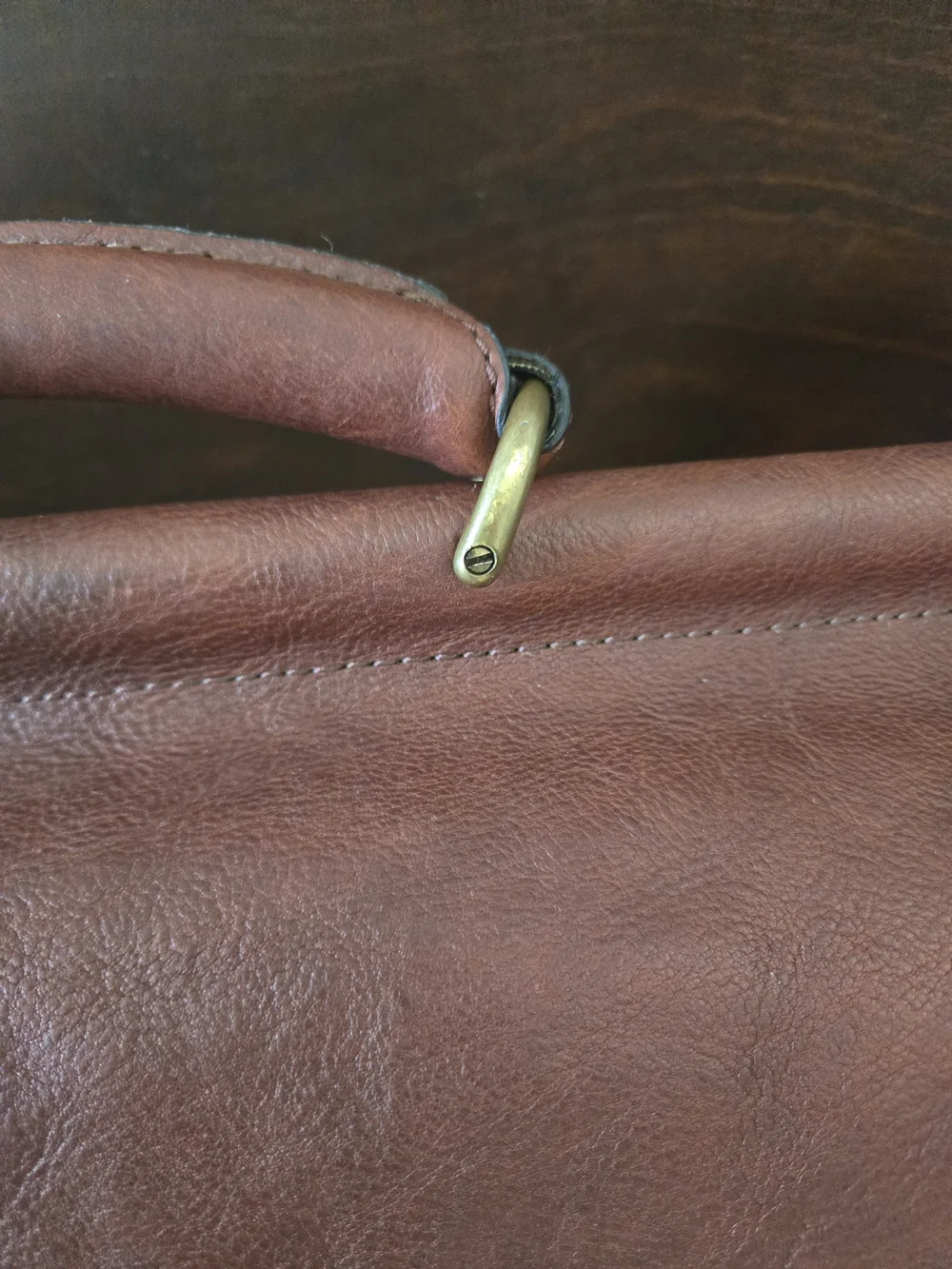 Timberland leather briefcase
