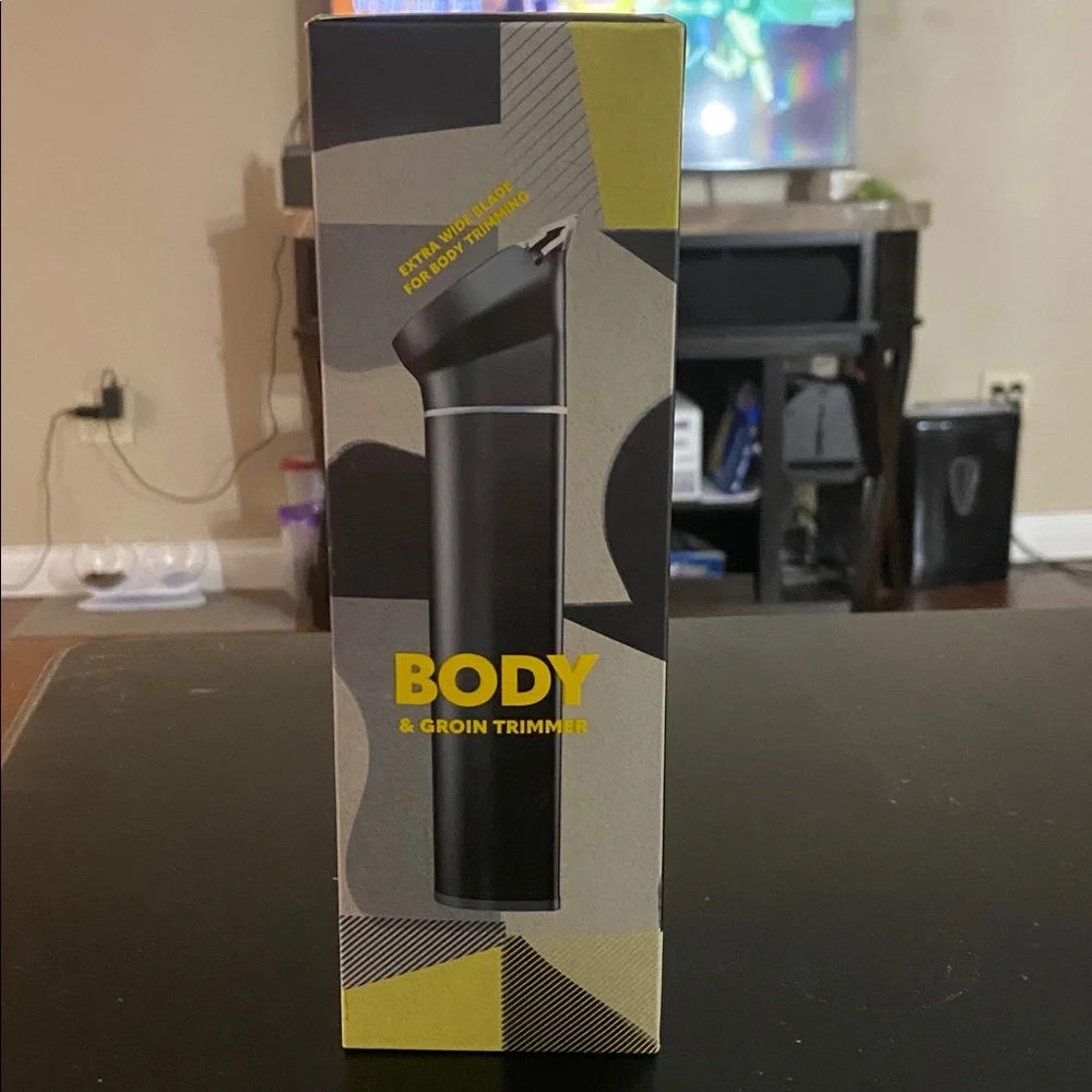 Beard Club NIB Body & Groin Trimmer Extra Wide Blade 100% Waterproof‎ Shaver