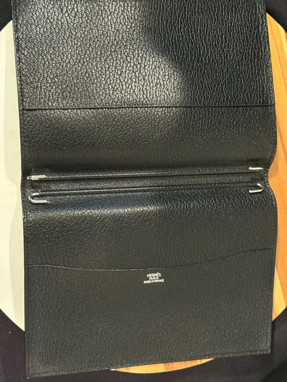 Hermes branded pebble