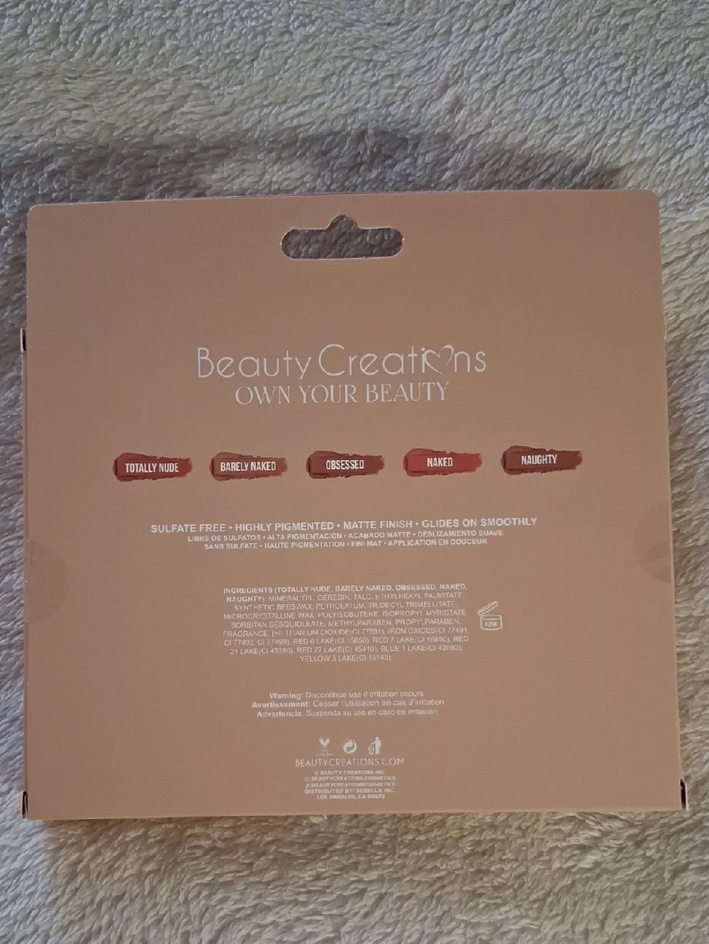 Beauty Creations brand new