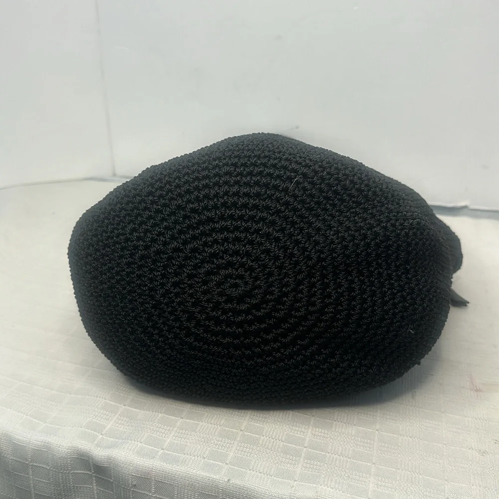 THE SAK  Lucca Black Crochet Leather
