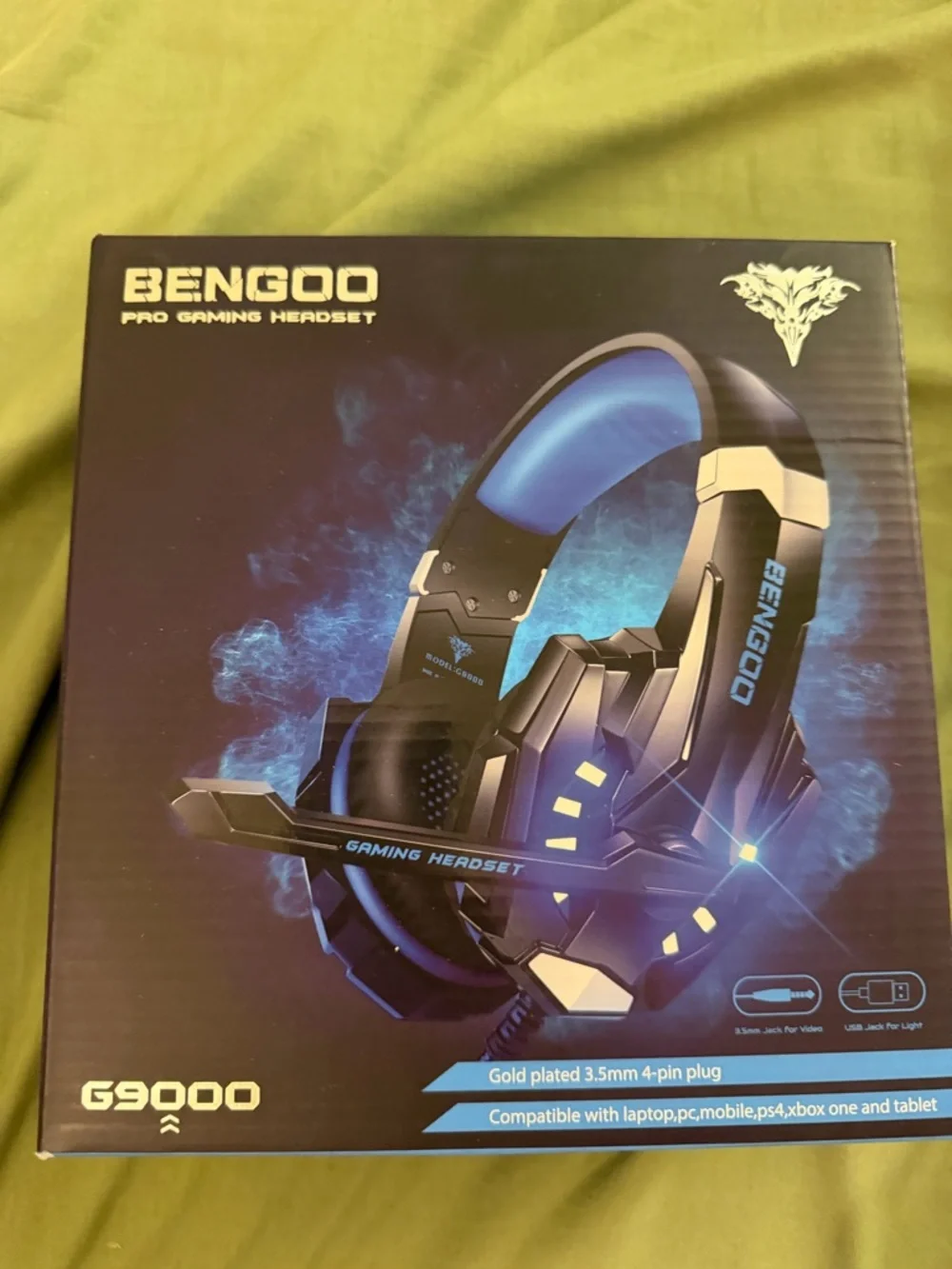 G9000 Blue Gaming Headset with Microphone