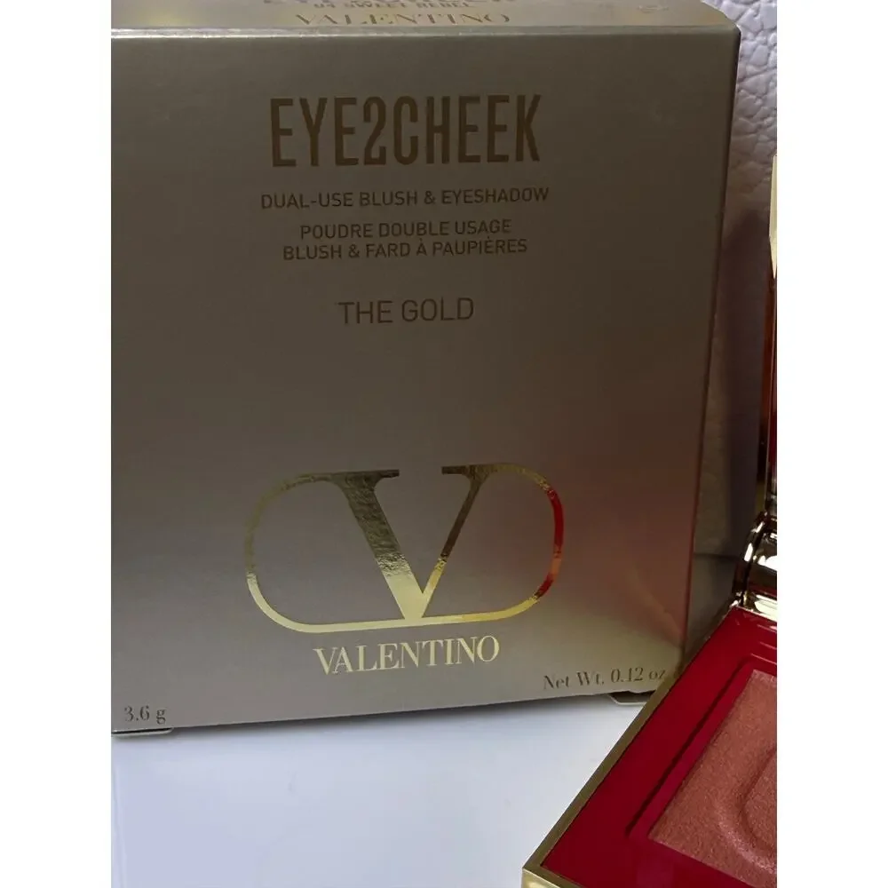 Valentino Eye2Cheek Blush & Eyeshadow - 04 SWEET REBEL - New in Box